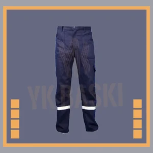 16/12 gabardin iş pantolonu, lacivert renk, dayanıklı, rahat ve iş güvenliği standartlarına uygun iş pantolonu