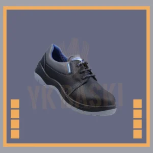 Mekap Jüpiter 101R, hafif yapılı ve kaymaz tabanlı siyah iş ayakkabısı.