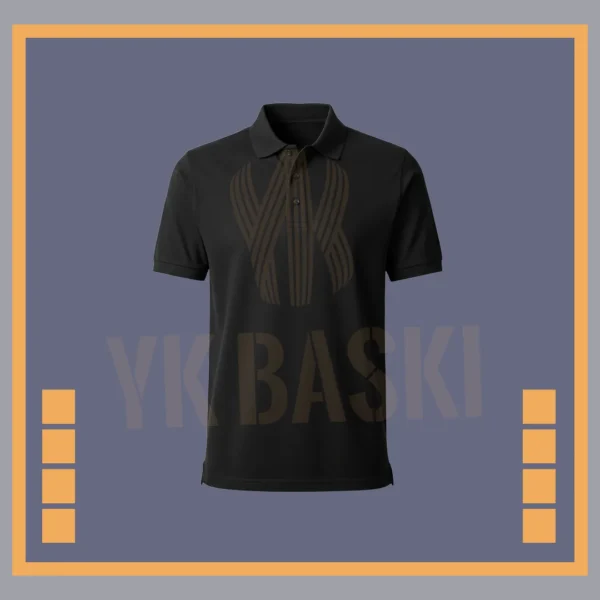 Siyah Polo Yaka T-Shirt